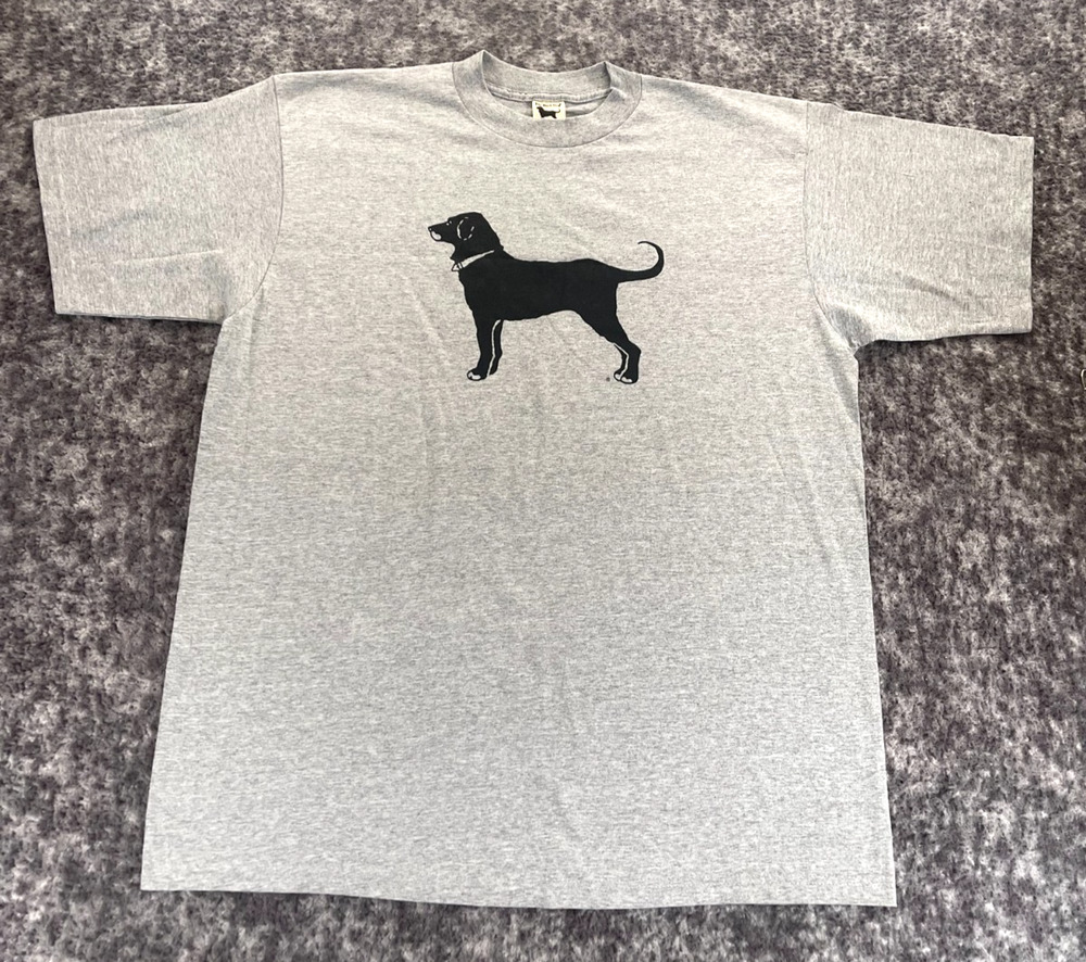Vintage The Black Dog Martha’s Vineyard Tee XL Gray Short Sleeve T Shirt USA